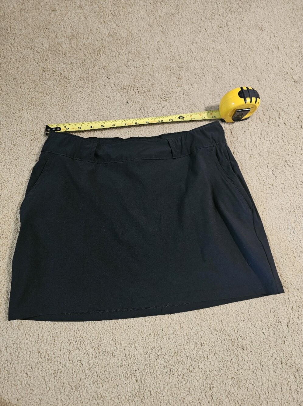 Columbia Black Women's Flat Front Skort